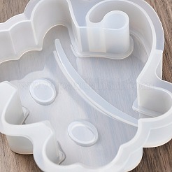 Moules en silicone pour bougies sur le thème d'Halloween&nbsp;LS-SIL-B075-07D