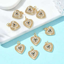 Pendentifs en laiton et zircon cubique Shegrace&nbsp;XGRQ3K289-531G