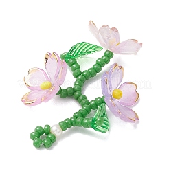 Подвески из акриловых цветов&nbsp;PALLOY-TA00252-03