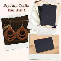 Feuilles de cuir PU&nbsp;DIY-CL0002-50C