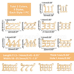 2 пакет 2 цвета 201 комплект подвесок из нержавеющей стали&nbsp;STAS-UN0031-61