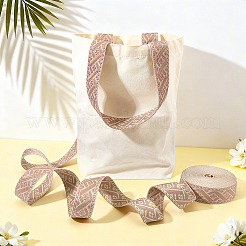 Cinta de poliéster jacquard vintage&nbsp;OCOR-WH0109-334A