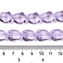 Стеклянные бусины с гальваническим покрытием &nbsp;EGLA-N012-05B