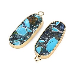 Pendentifs en jaspe impérial synthétique teint&nbsp;GG-CBAA20A-05G-01