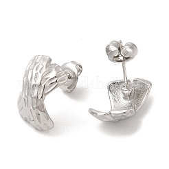 Серьги-гвоздики из нержавеющей стали 304&nbsp;EJEW-Z022-27P