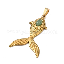 Pendentifs en aventurine vert naturel&nbsp;GG-CBA97F4-03G-10