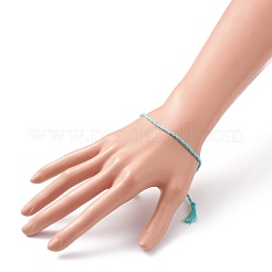 Регулируемые плетеные хлопковые шнуры&nbsp;BJEW-JB05743