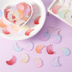 100шт 10 цвета стеклянные подвески&nbsp;GLAA-CJ0001-47