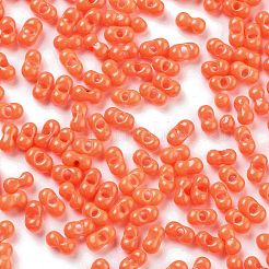 Perles de rocaille en verre&nbsp;SEED-A033-04F
