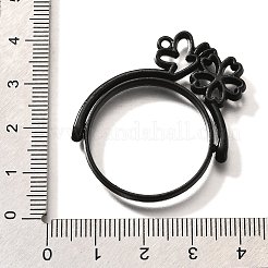 Pendentifs de lunette ouverte en alliage&nbsp;PALLOY-I223-16EB