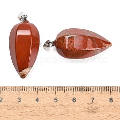 Natürliche rote Jaspis Anhänger&nbsp;GG-K002-16R