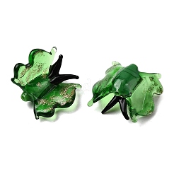 Прозрачные бусины лэмпворк&nbsp;LAMP-F037-01A-01