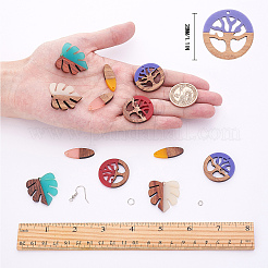 Fabrication de boucles d'oreilles bricolage&nbsp;DIY-SC0010-50P