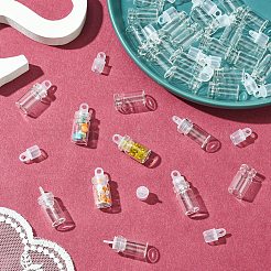 30 шт. стеклянная пустая бутылка подвеска украшение&nbsp;CON-YW0001-78