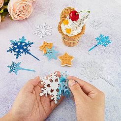 8 Set mit 2 Acryl-Spiegel-Tortenaufsätzen im Stil.&nbsp;DIY-FH0004-90B