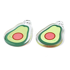 Полупрозрачные акриловые подвески&nbsp;TACR-N013-002