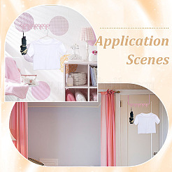 Wandhaken-Set aus Eisen mit Schleife&nbsp;DIY-WH0933-24