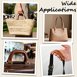 8 шт. 4-цветные чехлы на ручки багажа из искусственной кожи&nbsp;PURS-GL0001-07