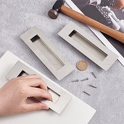 Ручка для двери амбара из нержавеющей стали 304&nbsp;FIND-WH0155-026