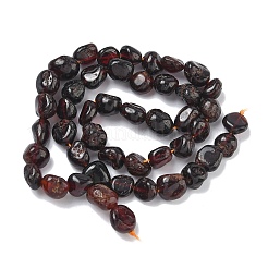 Гранат природный бисер нитей&nbsp;G-G349-A01-8x10mm