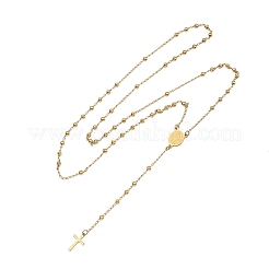 Rosenkranzketten aus Edelstahl 304 für religiöse Zwecke&nbsp;STAS-B021-02G