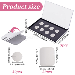 3 шт. пустые прямоугольные пластиковые поддоны&nbsp;MRMJ-GA0001-27