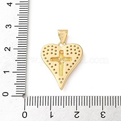Messing micro pave klare zirkonia anhänger&nbsp;CU-CBA03AF-09D-G