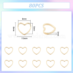 Латунные соединительные колечки&nbsp;KK-UN0002-96B