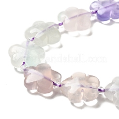 Perline fluorite naturale fili&nbsp;G-D475-02A