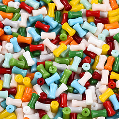 500 шт. непрозрачных цветных стеклянных бусин&nbsp;SEED-PA0001-07