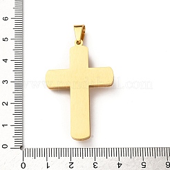 Подвески-кресты Иисуса из нержавеющей стали 304&nbsp;STAS-F323-08G