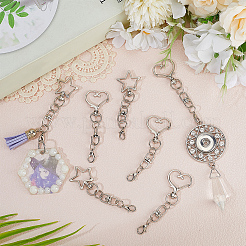 20 шт. 2 стиля поворотных застежек из цинкового сплава&nbsp;FIND-SP0004-24P