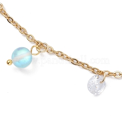 Браслеты на ногу из нержавеющей стали 304&nbsp;AJEW-AN00699-03