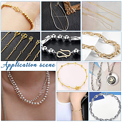 50 шт. S-образные застежки из нержавеющей стали 304&nbsp;FIND-UN00008