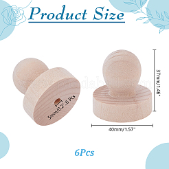 Holzstempelgriff&nbsp;FIND-WH0199-450C