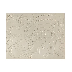 Jouets d'animaux à assembler en bois pour garçons et filles&nbsp;WOCR-PW0001-120B