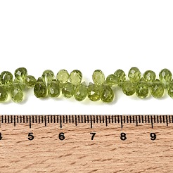 Natürlichen Peridot Perlen Stränge&nbsp;G-NH0070-A02-01