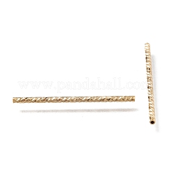 Perline in tubo di ottone ondulato&nbsp;KK-H759-28E-G