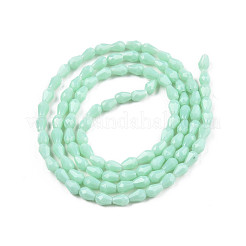 Непрозрачные сплошные цветные стеклянные бусины&nbsp;GLAA-N052-02-A12