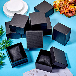 Прямоугольные бумажные подарочные коробки для ювелирных изделий&nbsp;CON-TAC0010-91H