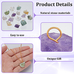 Природных драгоценных камней подвески&nbsp;PALLOY-FG00001