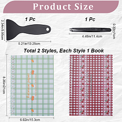 Блокнот для сбора наклеек формата А5 с отрывными листами на спирали&nbsp;AJEW-CP0007-85A
