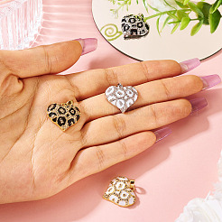 4 шт. 4 цвета латунные подвески с микропаве и кубическим цирконием&nbsp;KK-TA0002-21