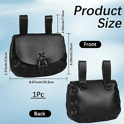 Gürteltaschen aus PU-Leder&nbsp;AJEW-WH20060-56B