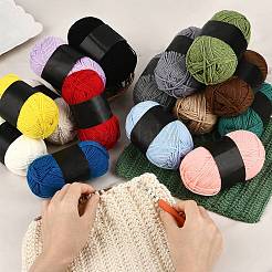 5 Knäuel leichtes Polyester-DK-Garn&nbsp;YCOR-SZ0001-03L