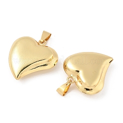 Подвески сердце латуни&nbsp;KK-M327-04B-G