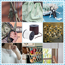 2 рулон 2-х цветных нейлоновых плетеных шнуров&nbsp;NWIR-PH0002-32