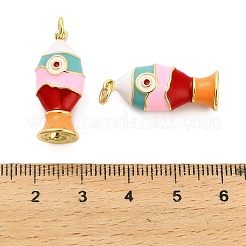 Латунь эмаль подвески&nbsp;KK-H527-05B-G01