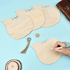 Тема дня благодарения незаконченные деревянные подвесные украшения&nbsp;HJEW-WH20003-47D