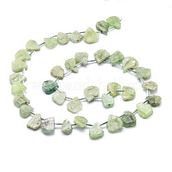 Verde naturale perle di quarzo fili&nbsp;G-E569-R09